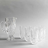 Kopal Crystal Carafe with 6 Glasses Set